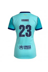 Barcelona Jules Kounde #23 Fotballdrakt Tredje Klær Dame 2026-27 Korte ermer